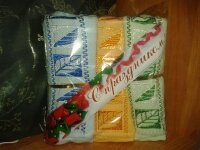 Полотенце махровое 50х90 Цветочный блюз голубое